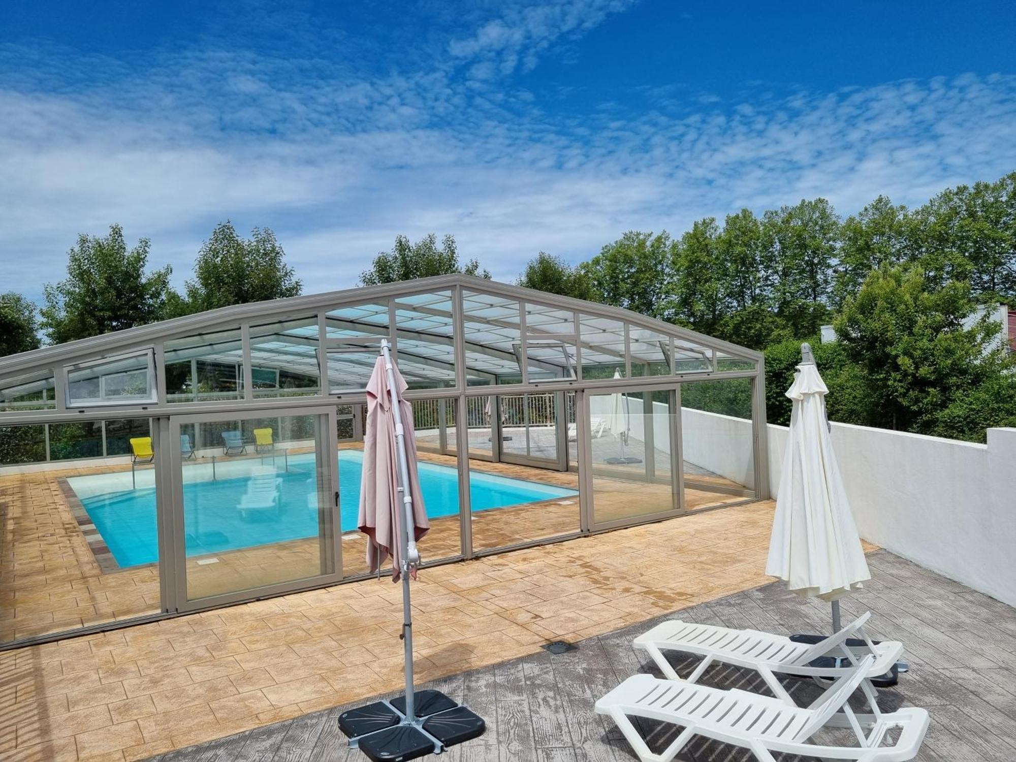 Chalet Etxetxoa, De 1 A 4 Personnes Avec Climatisation, Terrain Prive Et Piscine Hasparren Exterior foto